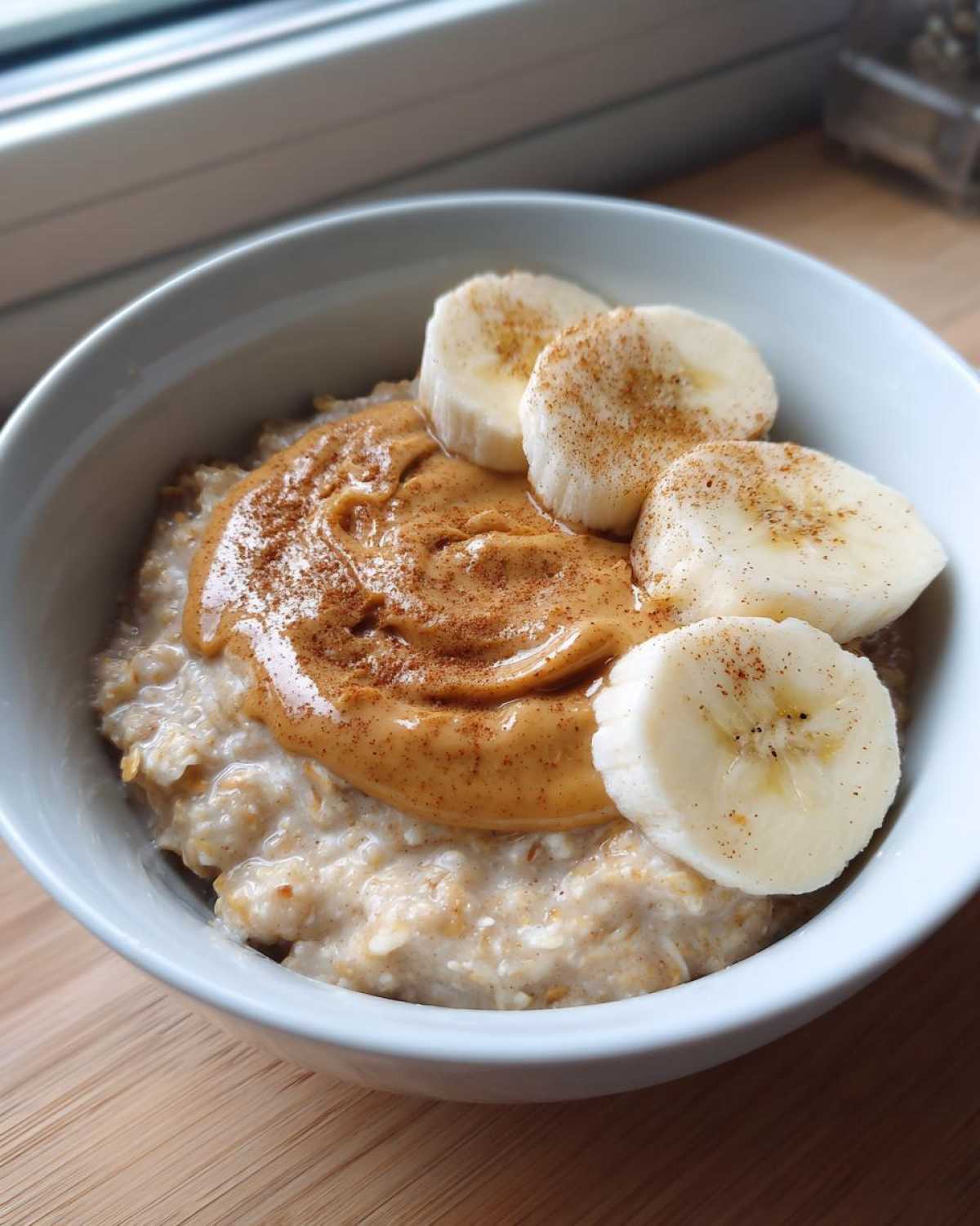 Peanut Butter Banana Oatmeal Bowl - detail 3