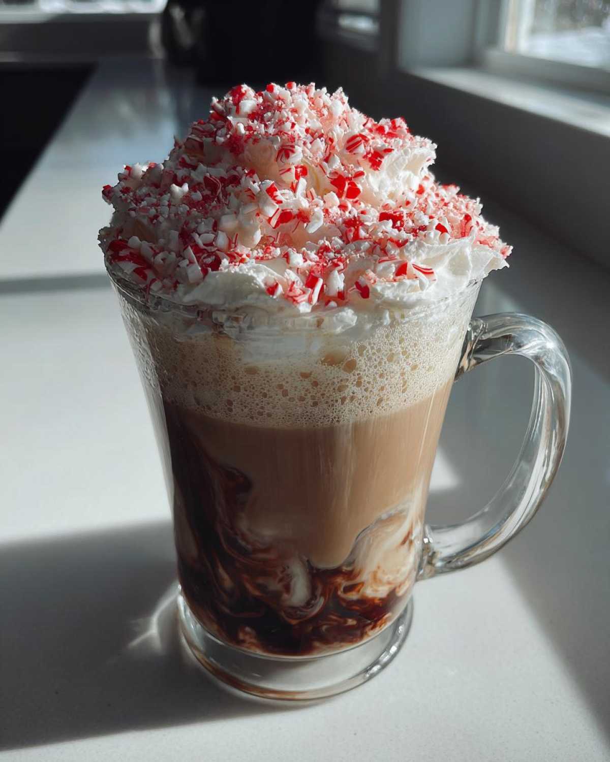 Peppermint Bark Latte with Whip - detail 3