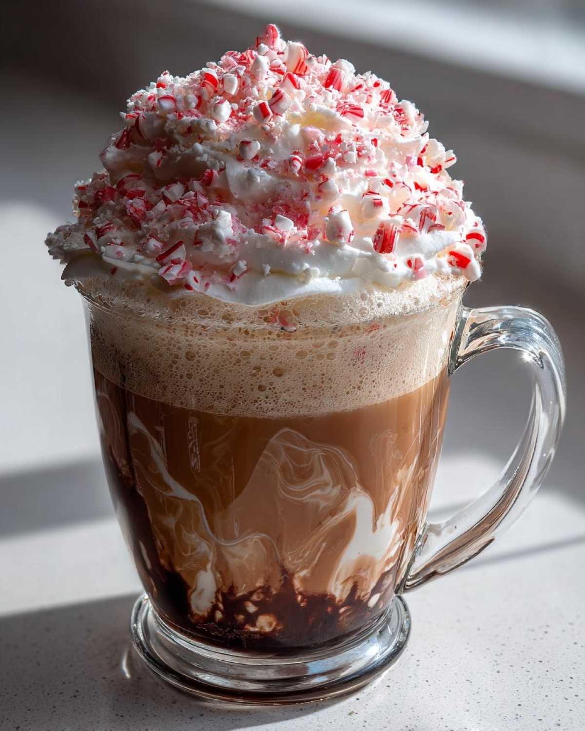 Peppermint Bark Latte with Whip - detail 4