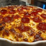 Pepperoni Pizza Dip with Cheese