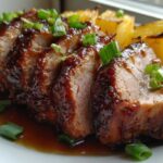 Pineapple Teriyaki Pork Tenderloin Roast