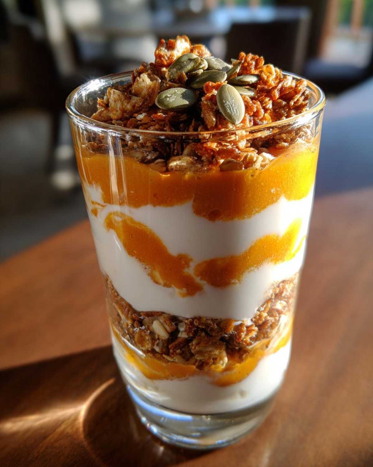 Pumpkin Spice Granola Yogurt Parfait - detail 1