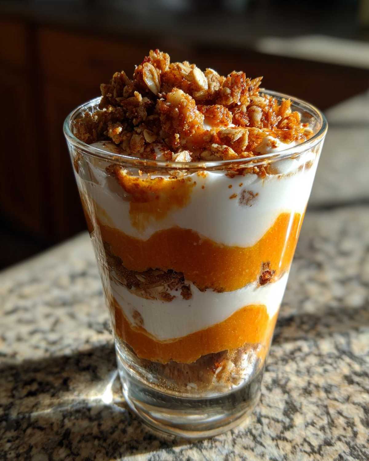 Pumpkin Spice Granola Yogurt Parfait - detail 3