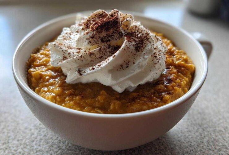 Pumpkin Spice Latte Oats (Coffee Lover’s Breakfast)