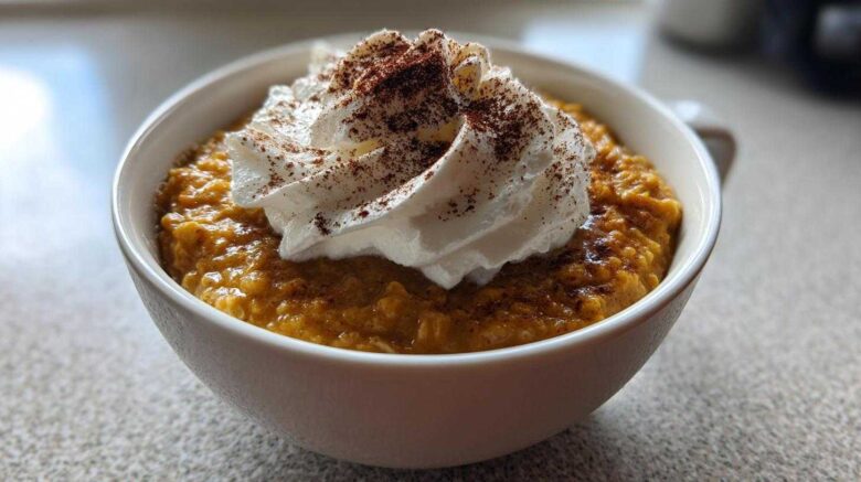 Pumpkin Spice Latte Oats (Coffee Lover’s Breakfast)