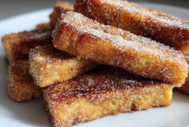 Quick Cinnamon French Toast Sticks (Breakfast Treat)