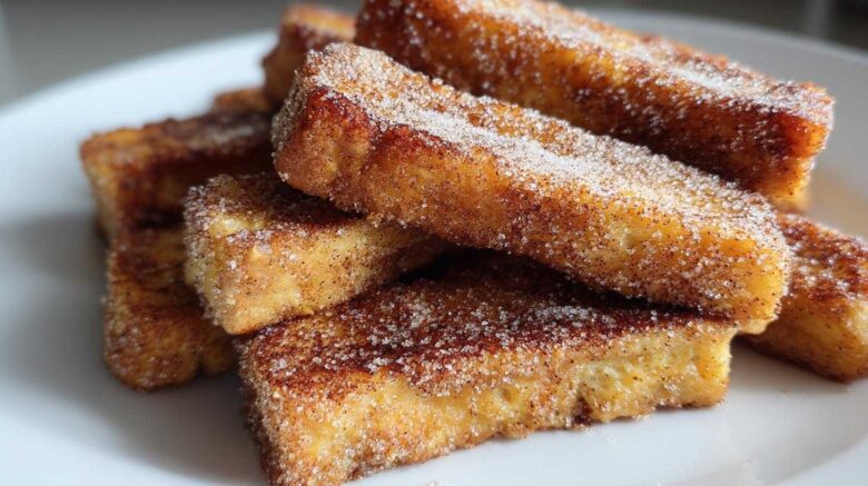 Quick Cinnamon French Toast Sticks (Breakfast Treat)