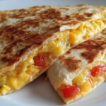 Quick Veggie Quesadillas (Snack or Light Dinner)