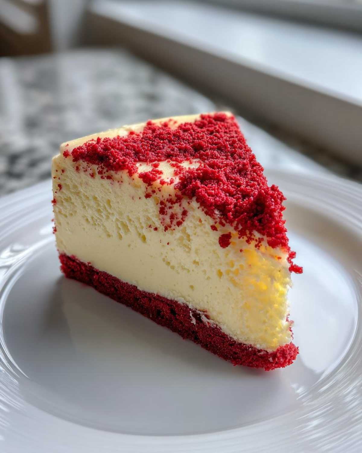 Red Velvet Cake with a Hidden Cheesecake Layer - detail 4