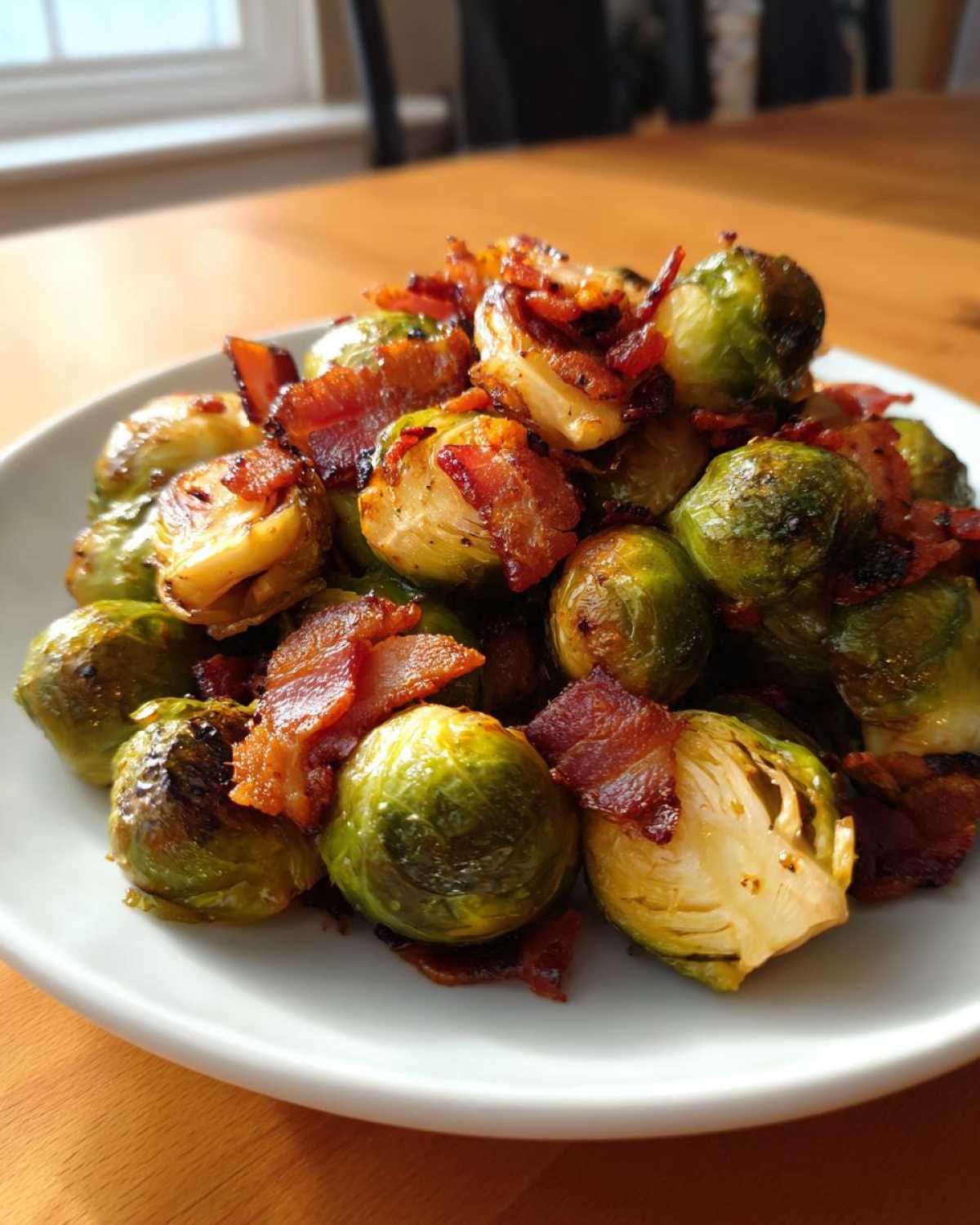 Roasted Brussels Sprouts with Bacon - detail 1