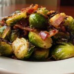 Roasted Brussels Sprouts with Bacon