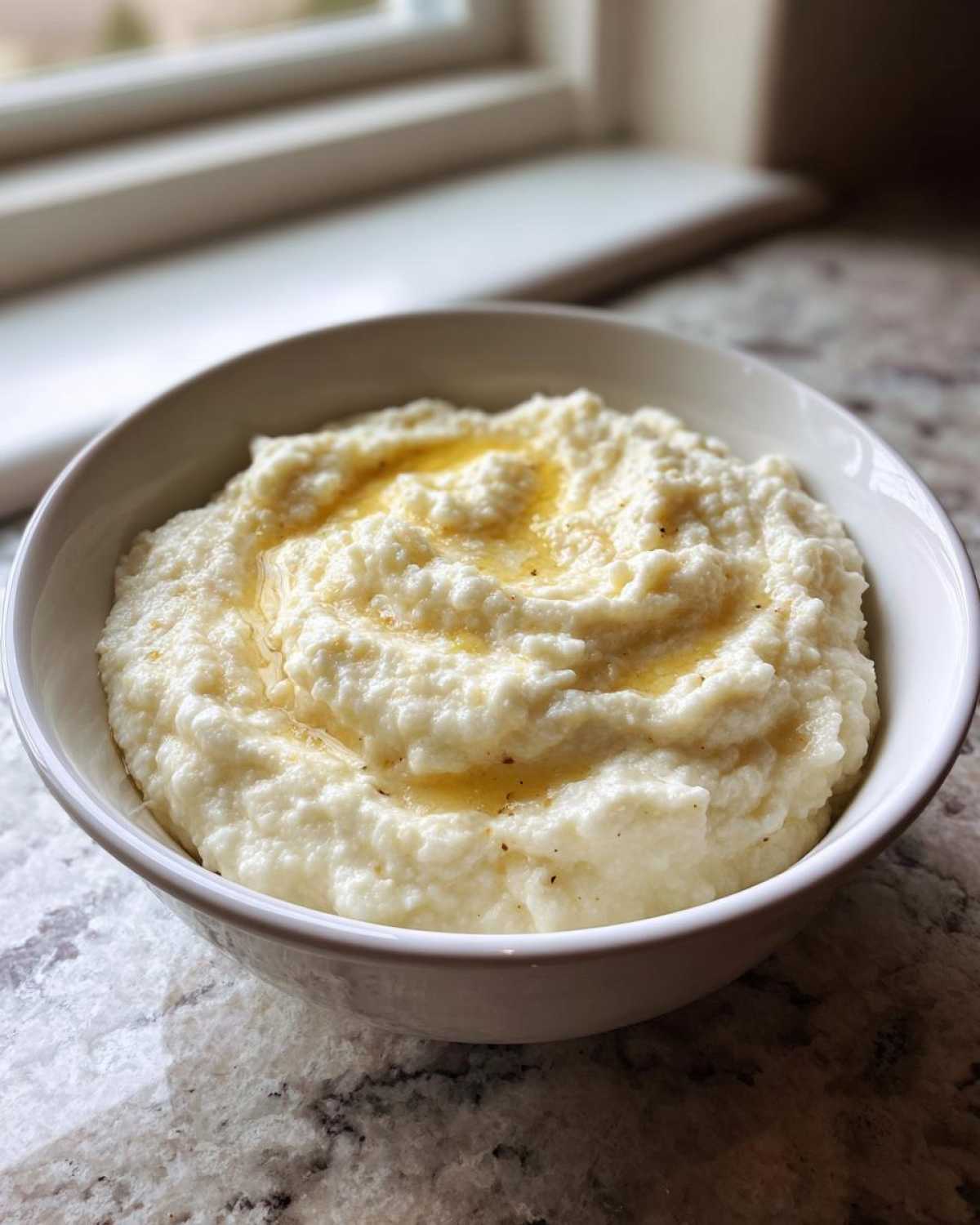 Roasted Garlic Cauliflower Mash with Butter - detail 2