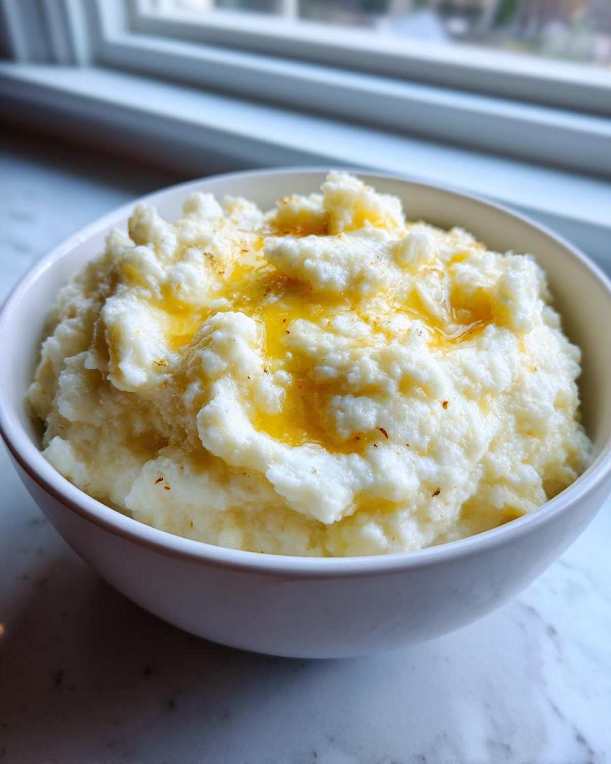 Roasted Garlic Cauliflower Mash with Butter - detail 4