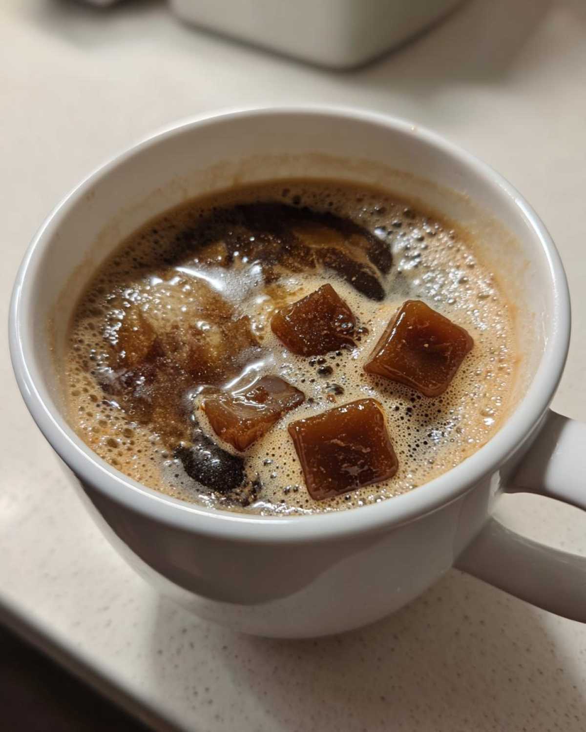 Salted Caramel Cold Brew Coffee Cubes - detail 1
