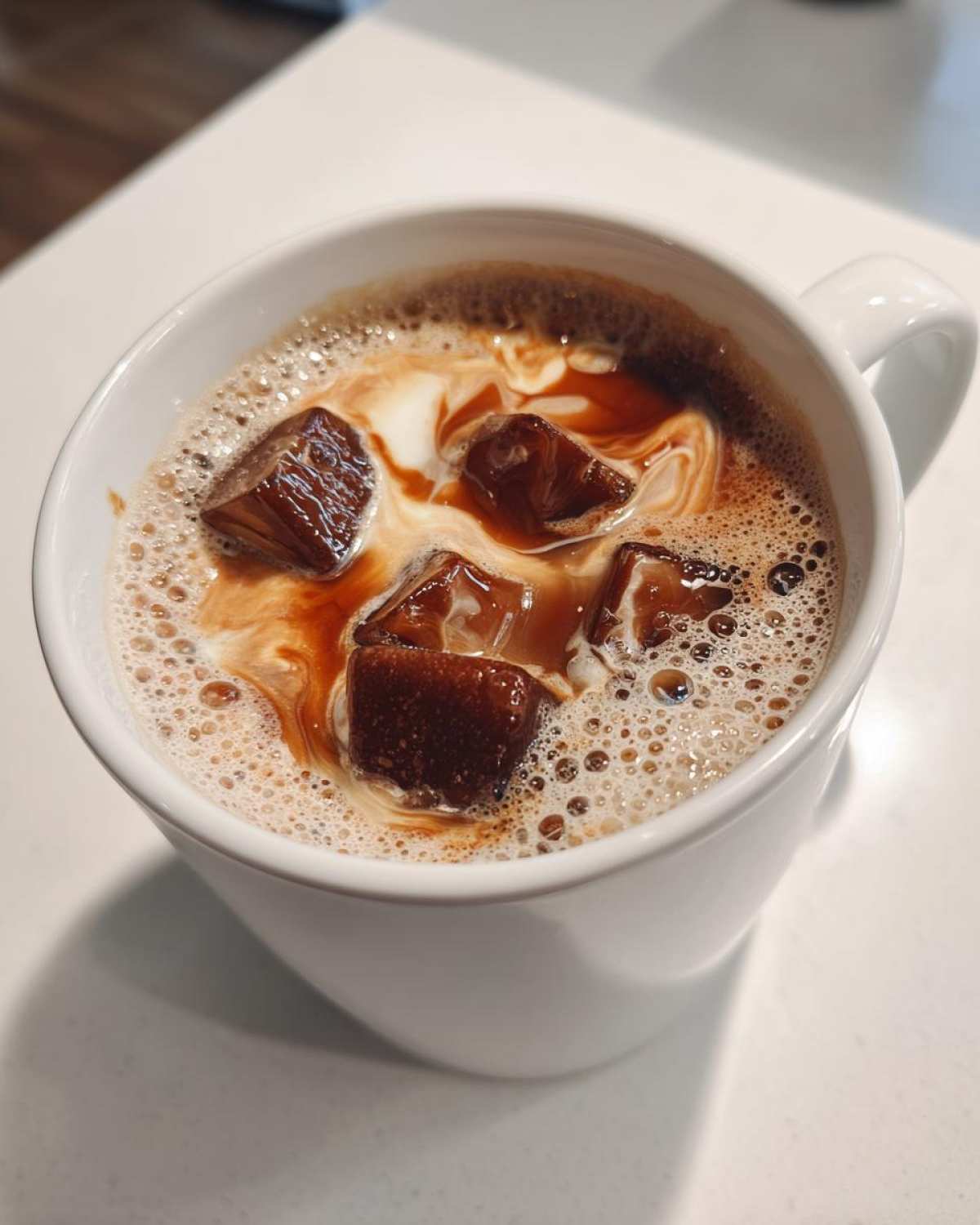 Salted Caramel Cold Brew Coffee Cubes - detail 3