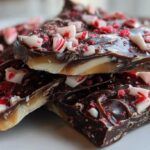 Salted Caramel Peppermint Bark