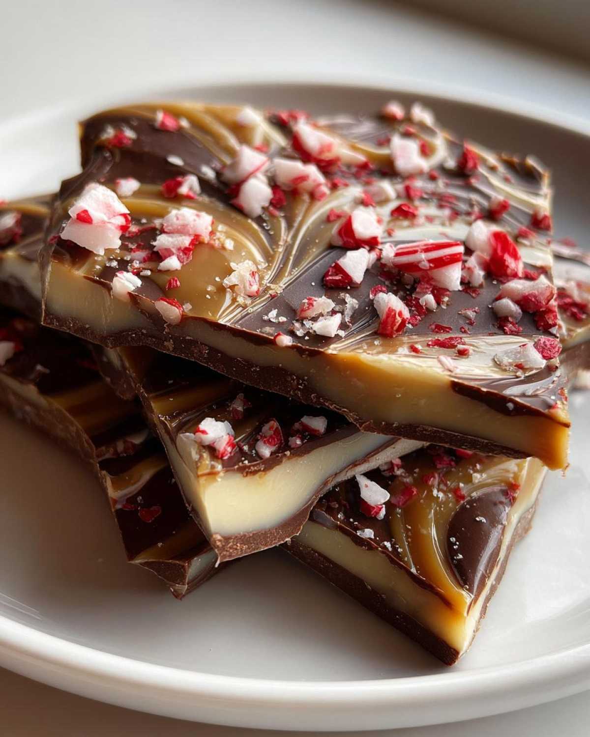 Salted Caramel Peppermint Bark - detail 3
