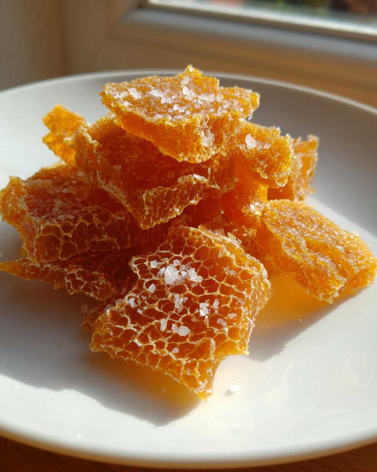 Salted Honeycomb Sea Salt Candy - detail 1