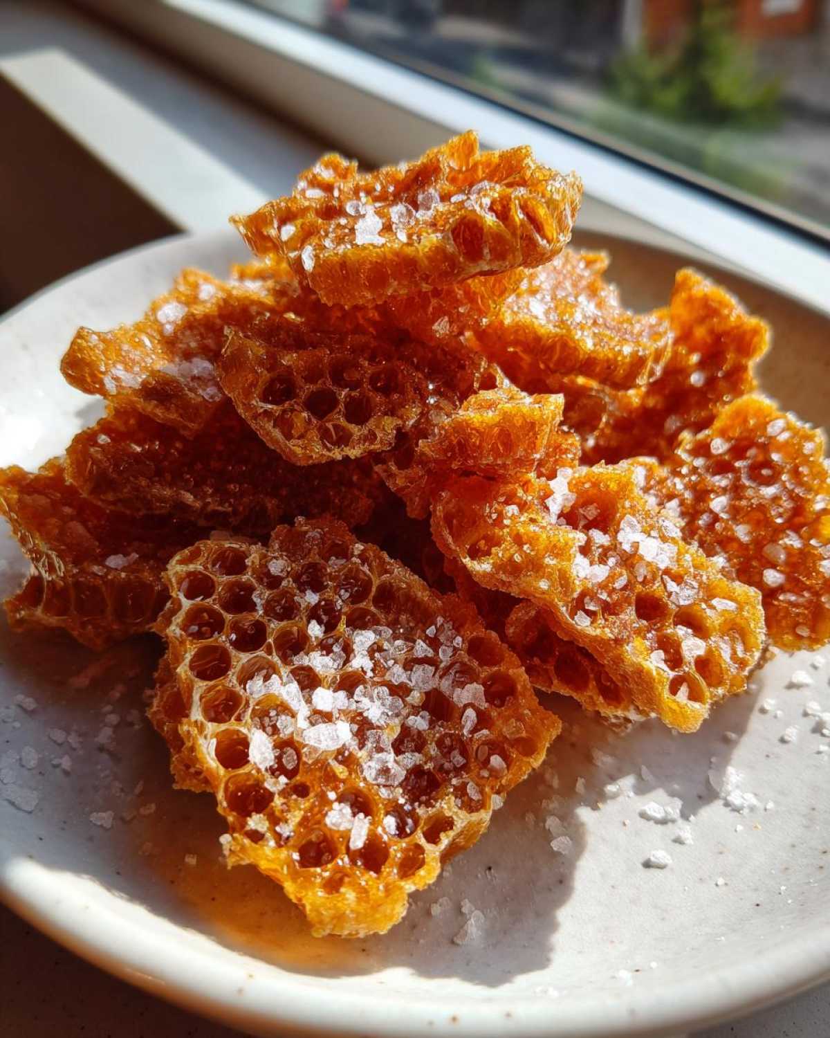 Salted Honeycomb Sea Salt Candy - detail 2