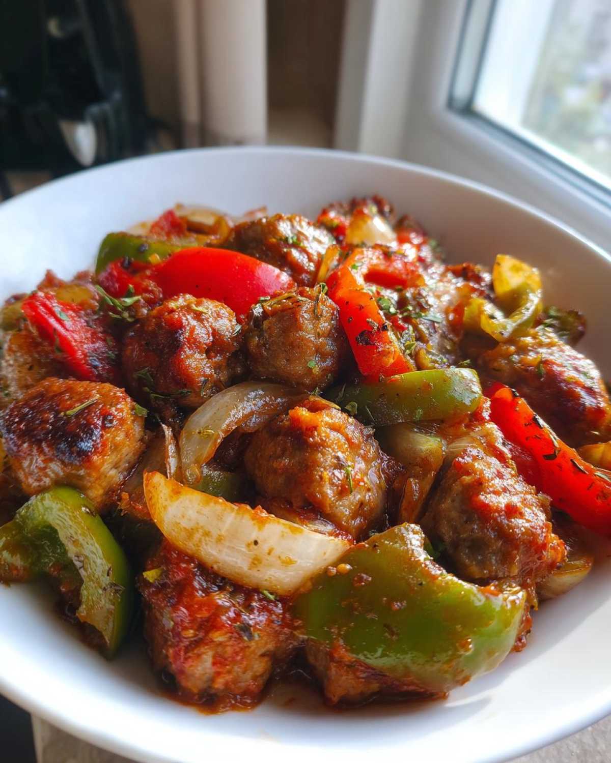 Sausage and Peppers Skillet Dinner - detail 1