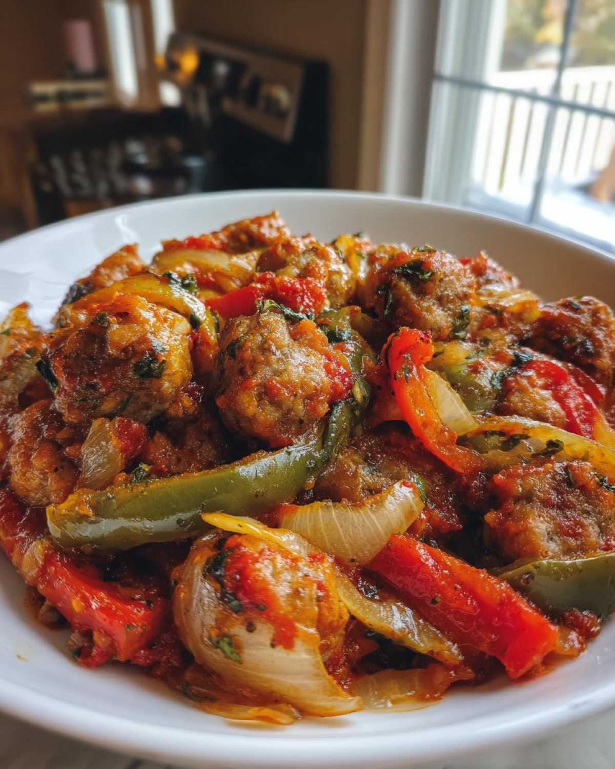 Sausage and Peppers Skillet Dinner - detail 2