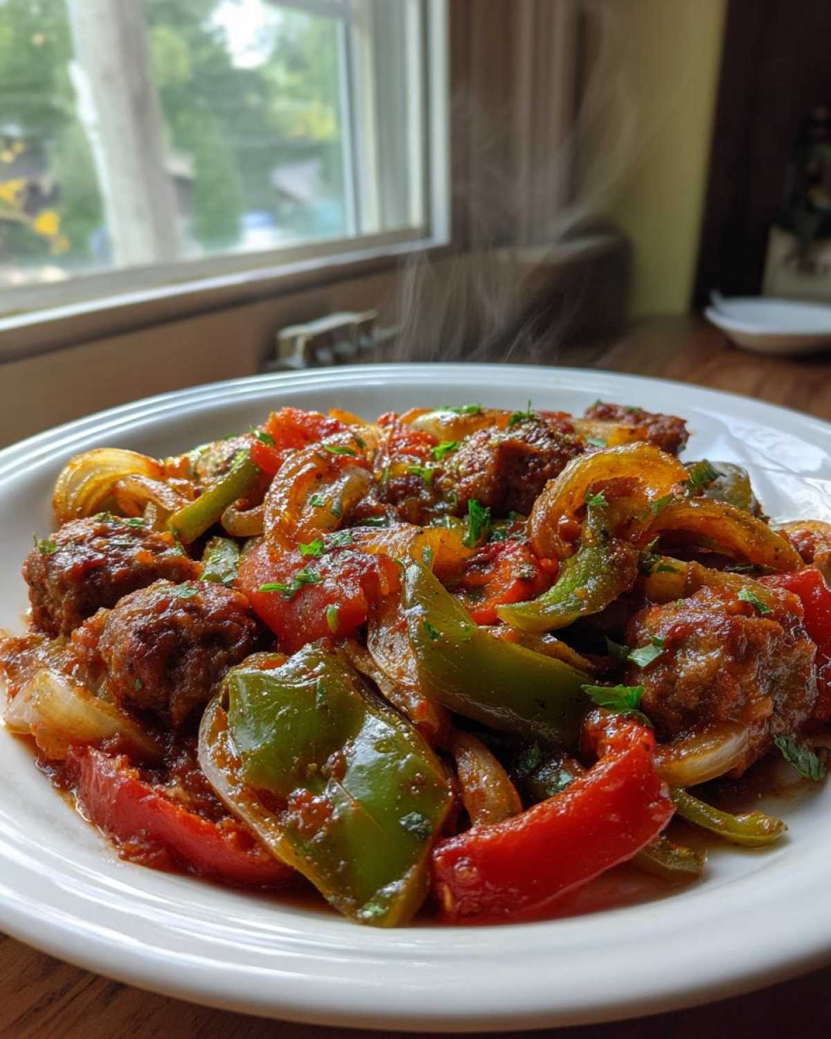 Sausage and Peppers Skillet Dinner - detail 4