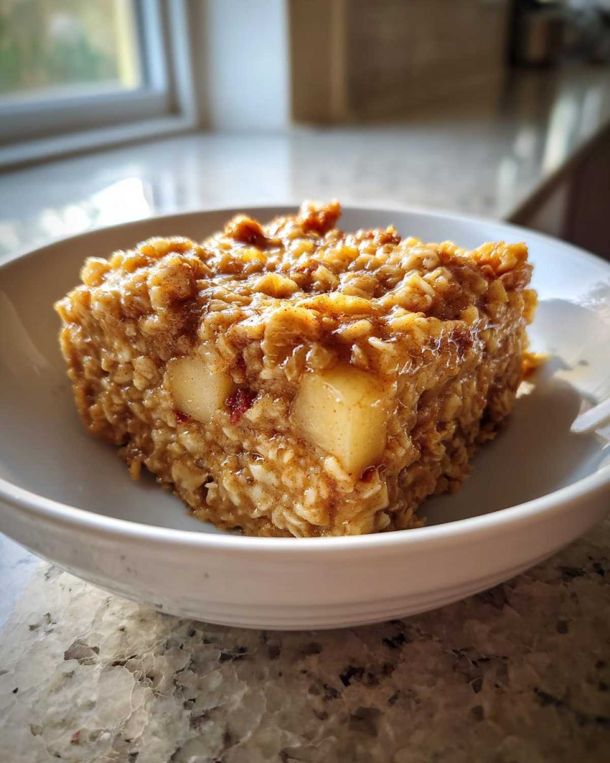 Slow Cooker Cinnamon Apple Baked Oatmeal - detail 2