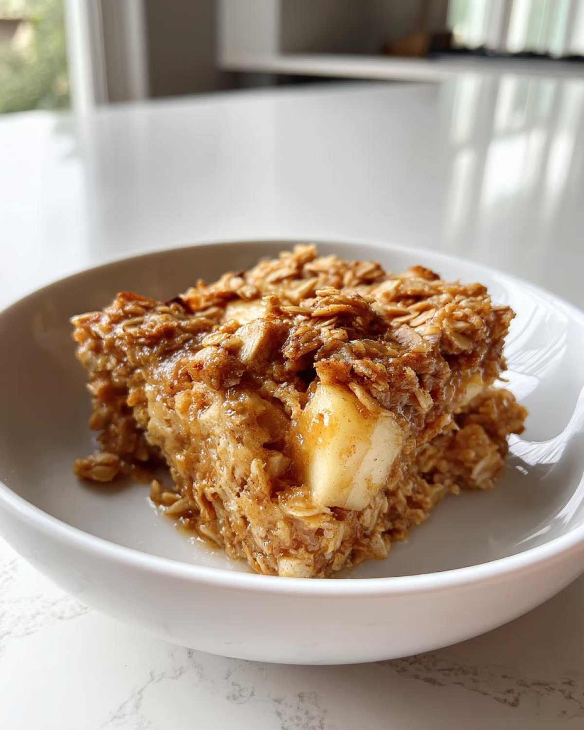 Slow Cooker Cinnamon Apple Baked Oatmeal - detail 3