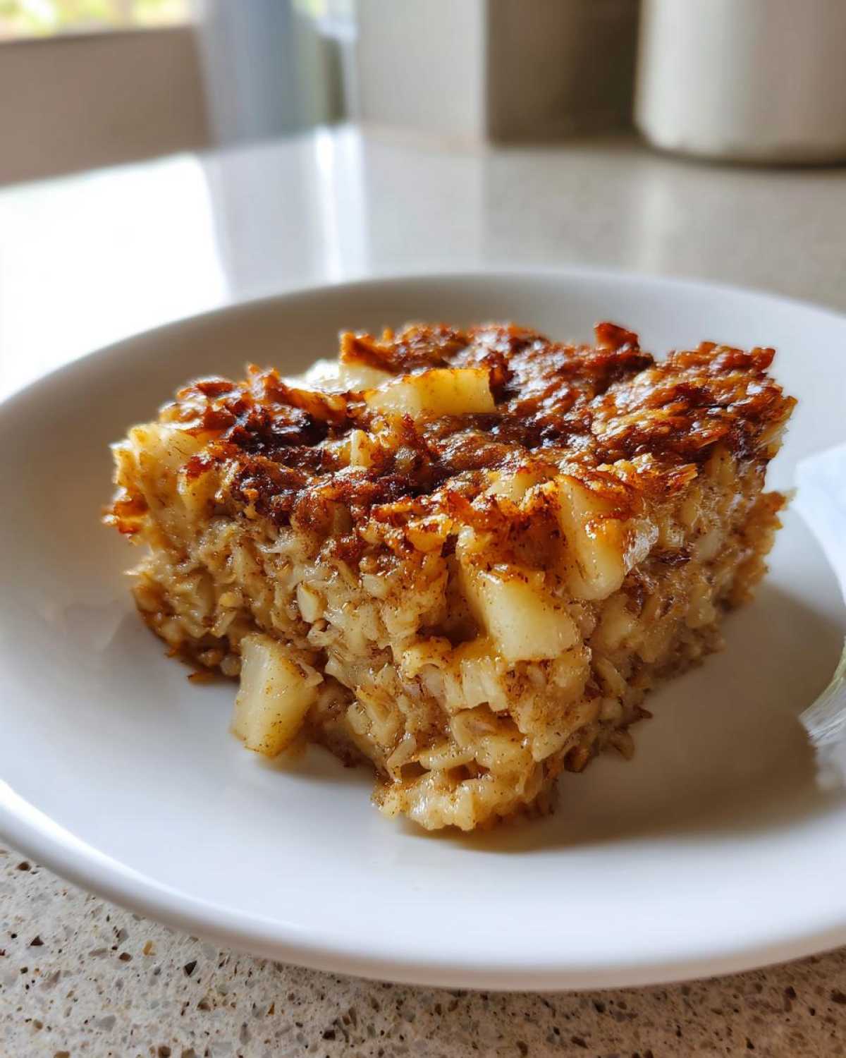 Slow Cooker Cinnamon Apple Baked Oatmeal - detail 4