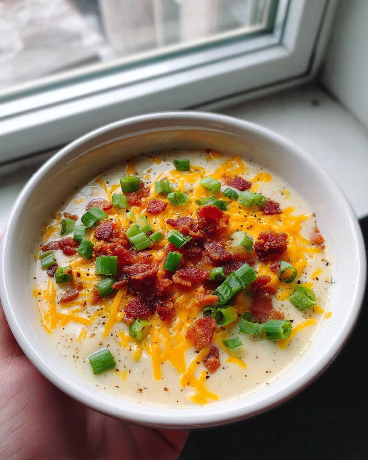 Slow Cooker Loaded Potato Soup (Hands-Off Comfort) - detail 1