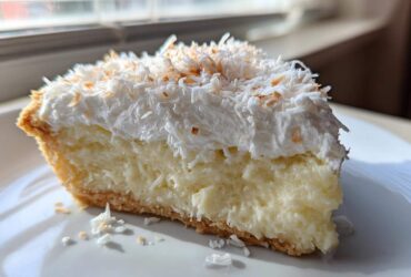 Snowy Coconut Cream Pie (Winter Wonderland Dessert)