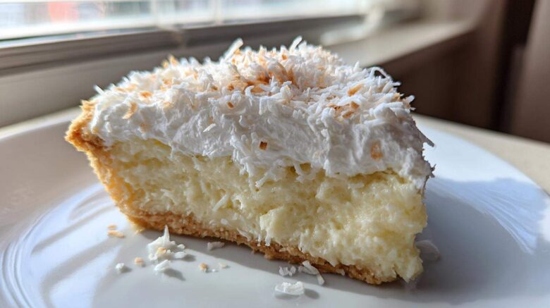 Snowy Coconut Cream Pie (Winter Wonderland Dessert)
