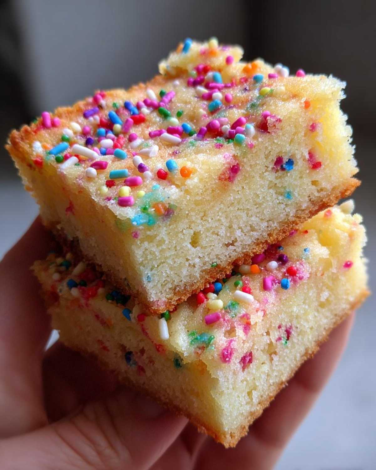 Soft Sugar Cookie Bars with Sprinkles - detail 4