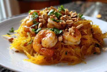 Spaghetti Squash Pad Thai (Low-Carb Takeout Hack)