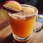 Spiced Apple Bourbon Cider Cocktail