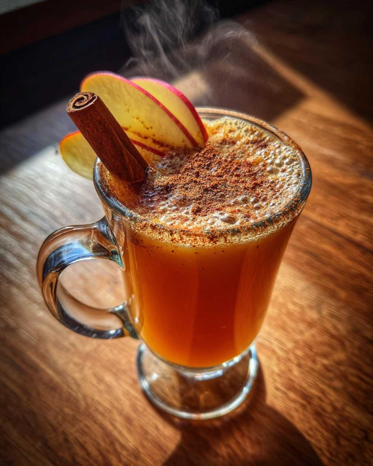Spiced Apple Bourbon Cider Cocktail - detail 3