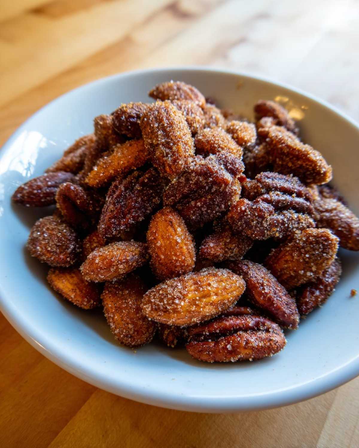 Spiced Cinnamon Sugar Roasted Nuts - detail 2