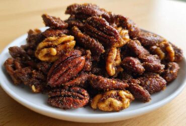 Spiced Cinnamon Sugar Roasted Nuts