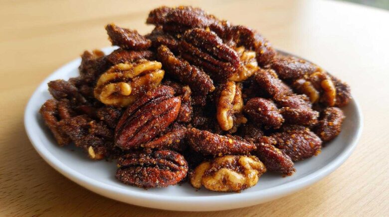 Spiced Cinnamon Sugar Roasted Nuts