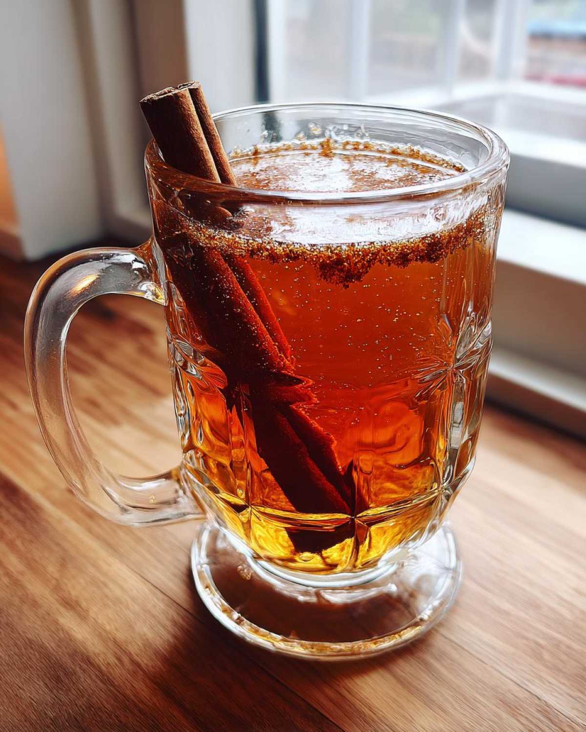 Spiced Hot Buttered Rum Cocktail - detail 2