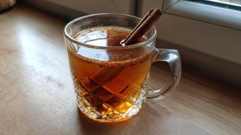 Spiced Hot Buttered Rum Cocktail