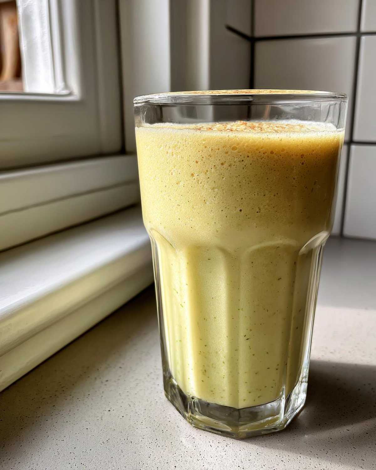 Spiced Pear Smoothie (Winter Detox Drink) - detail 1