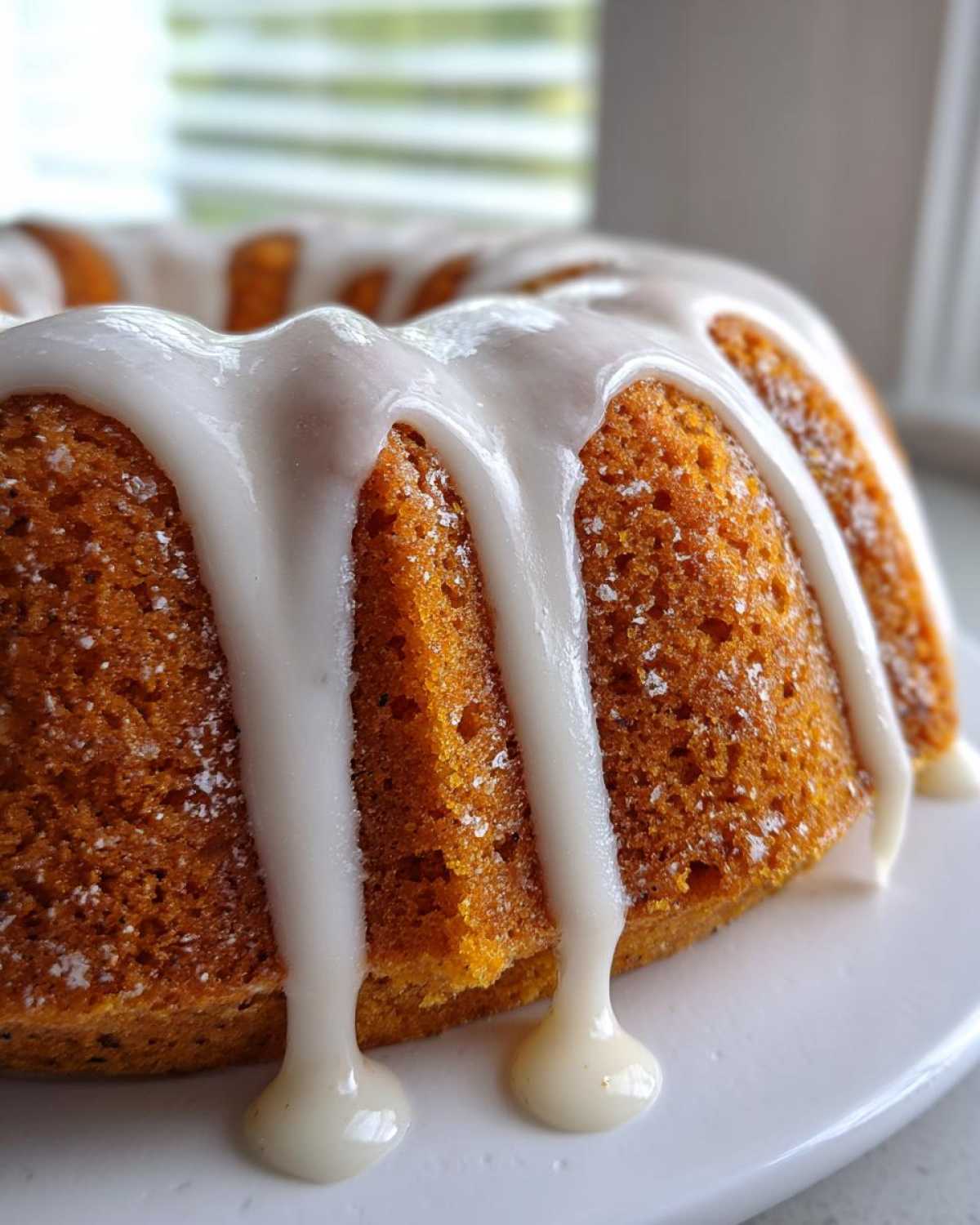 Spiced Pumpkin Bundt Cake with Glaze - detail 4