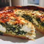 Spinach & Goat Cheese Quiche (Easy Fancy Brunch)