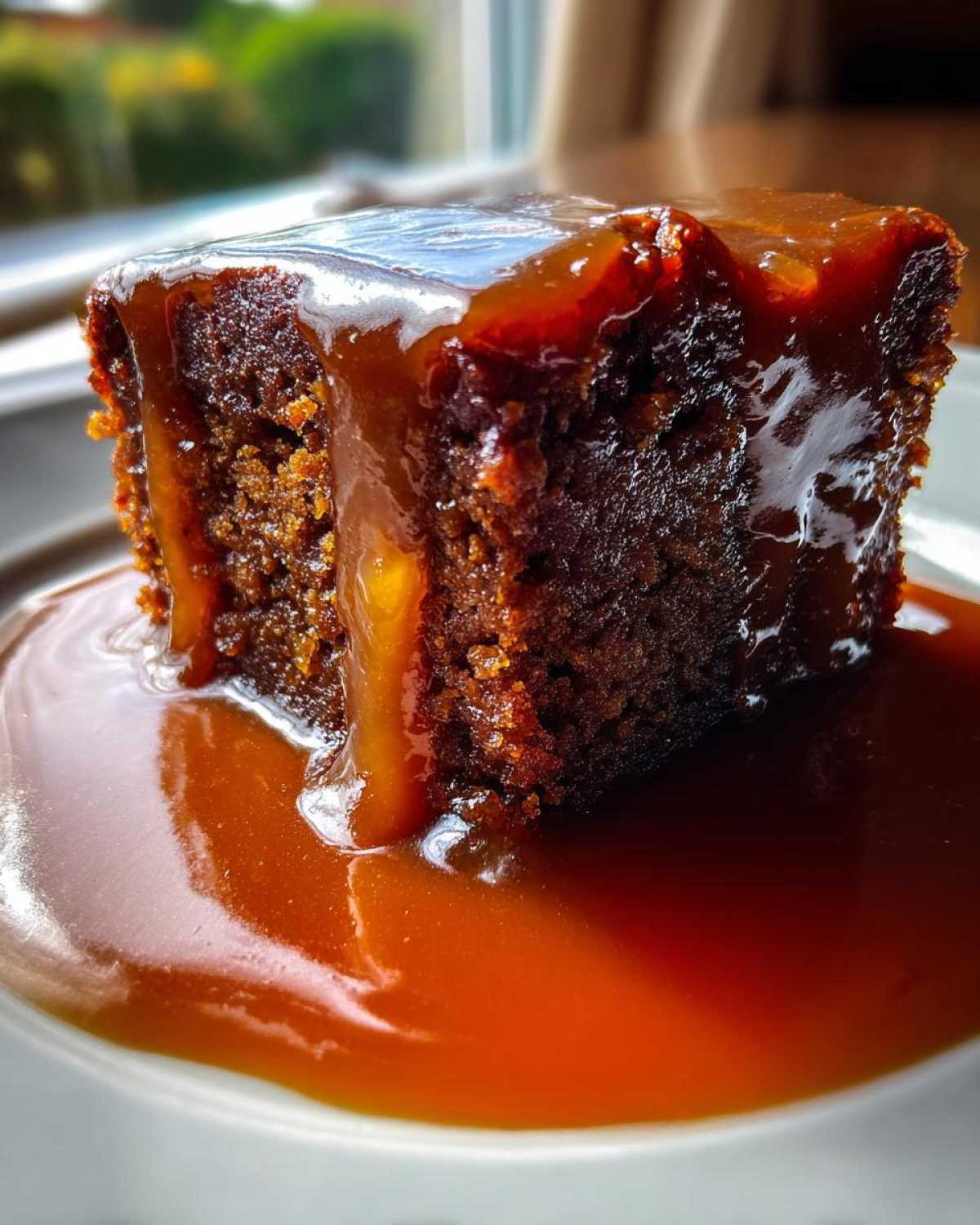 Sticky Toffee Pudding (Warm British Dessert) - detail 1