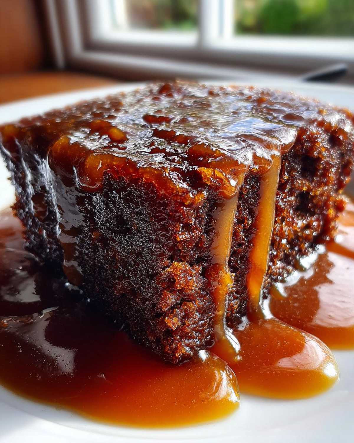 Sticky Toffee Pudding (Warm British Dessert) - detail 3