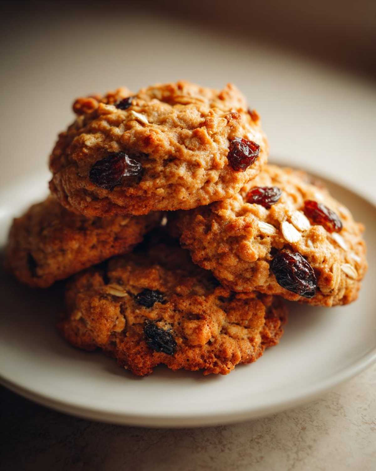 Sugar-Free Oatmeal Raisin Cookies (Sweet & Guilt-Free) - detail 3