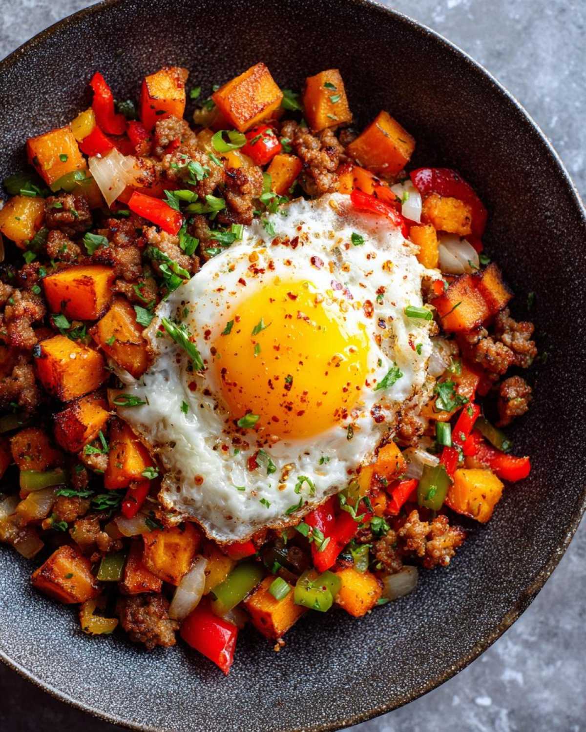 Sweet Potato Breakfast Hash (Paleo & Satisfying) - detail 1
