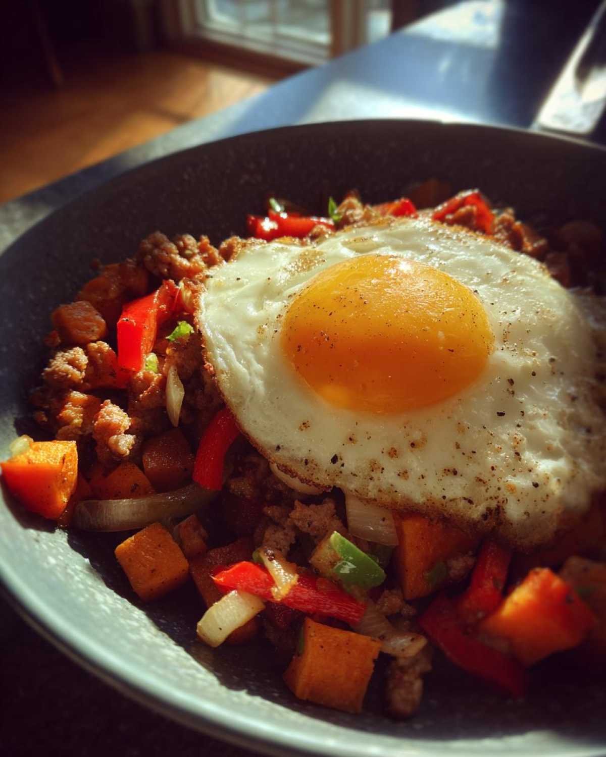 Sweet Potato Breakfast Hash (Paleo & Satisfying) - detail 2