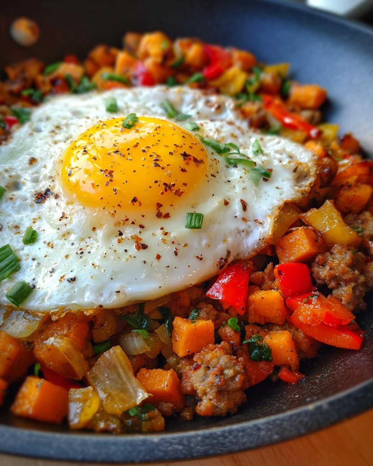 Sweet Potato Breakfast Hash (Paleo & Satisfying) - detail 3